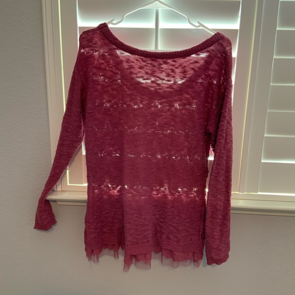 Rosy pink American Rag sweater❤️ - Picture 4 of 4